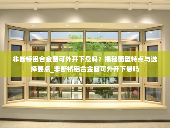非断桥铝合金窗可外开下悬吗？揭秘窗型特点与选择要点_非断桥铝合金窗可外开下悬吗